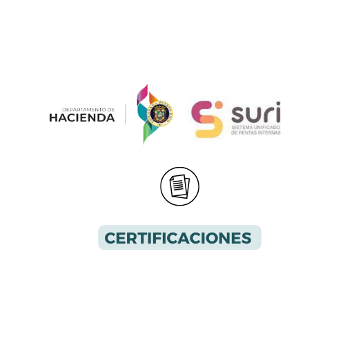 Departamento de Hacienda / SURI ''Rentas Internas''